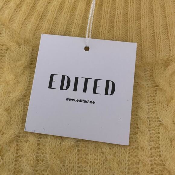 EDITED madalyn jojoba yellow sweater dress size 10 - Picture 7 of 10